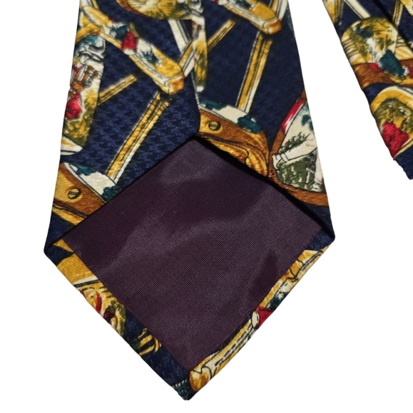 Vintage Arnold Palmer Golf Mens Tie 100% Polyester - Picture 2 of 3